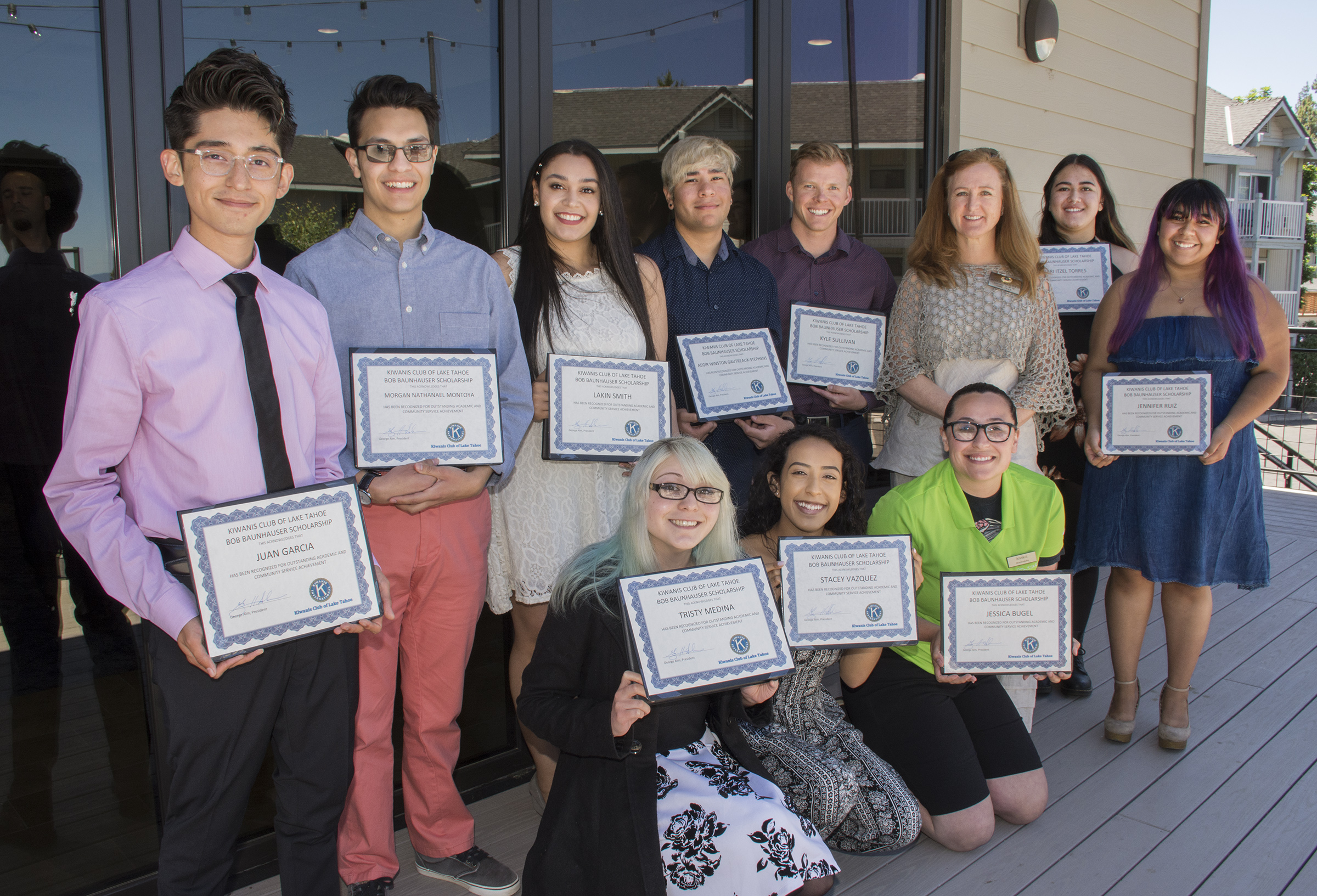 Kiwanis Scholarship Recipients 2018