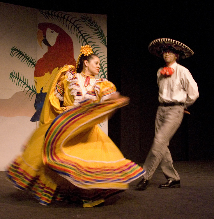 Flamenco dancing