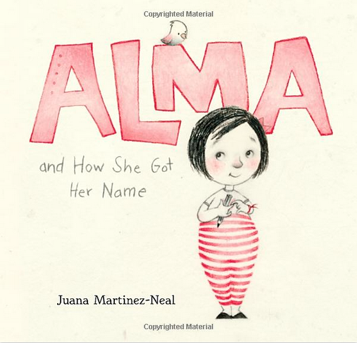 book cover for Alma and How She Got Her Name