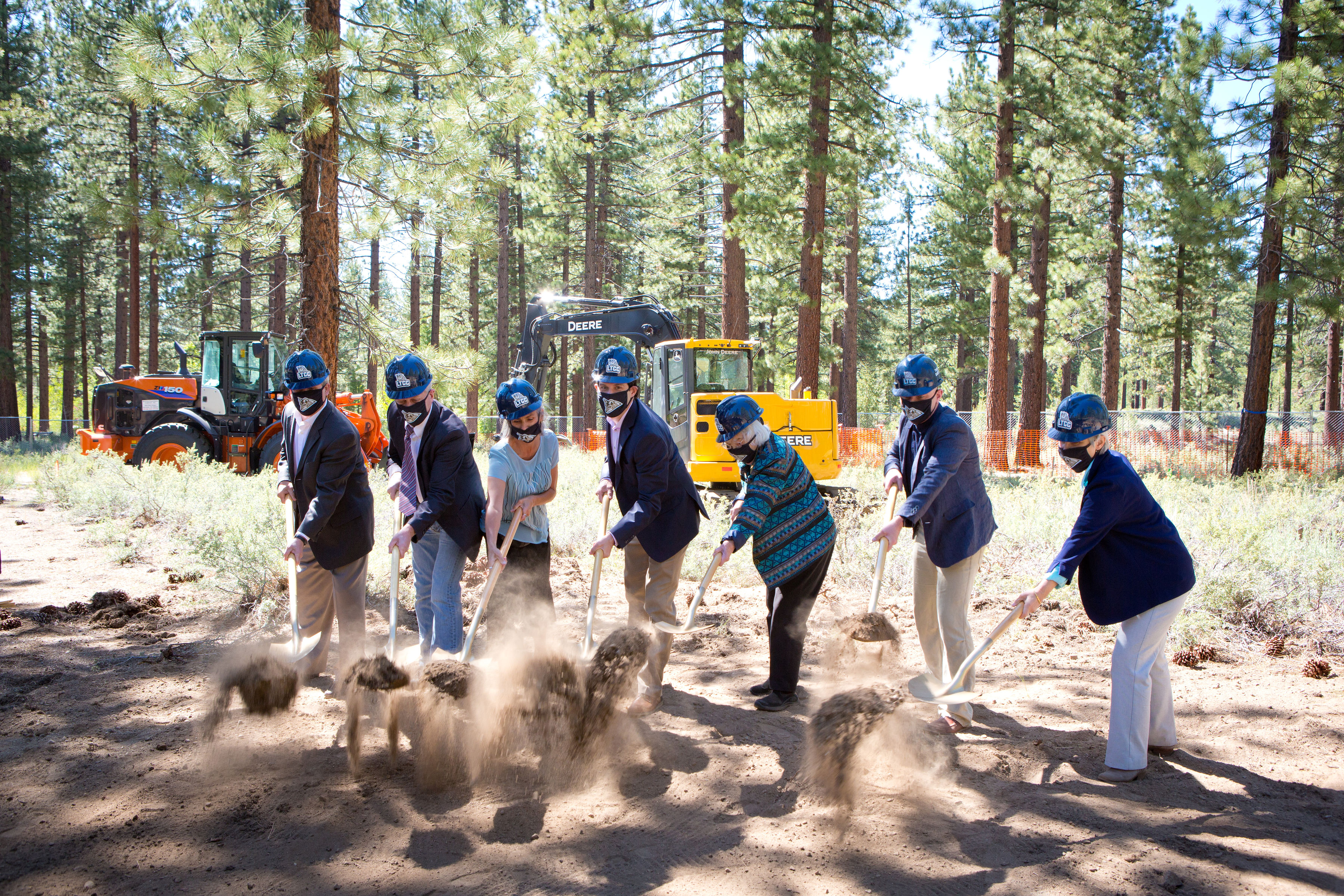 groundbreaking at the Early Learning Center