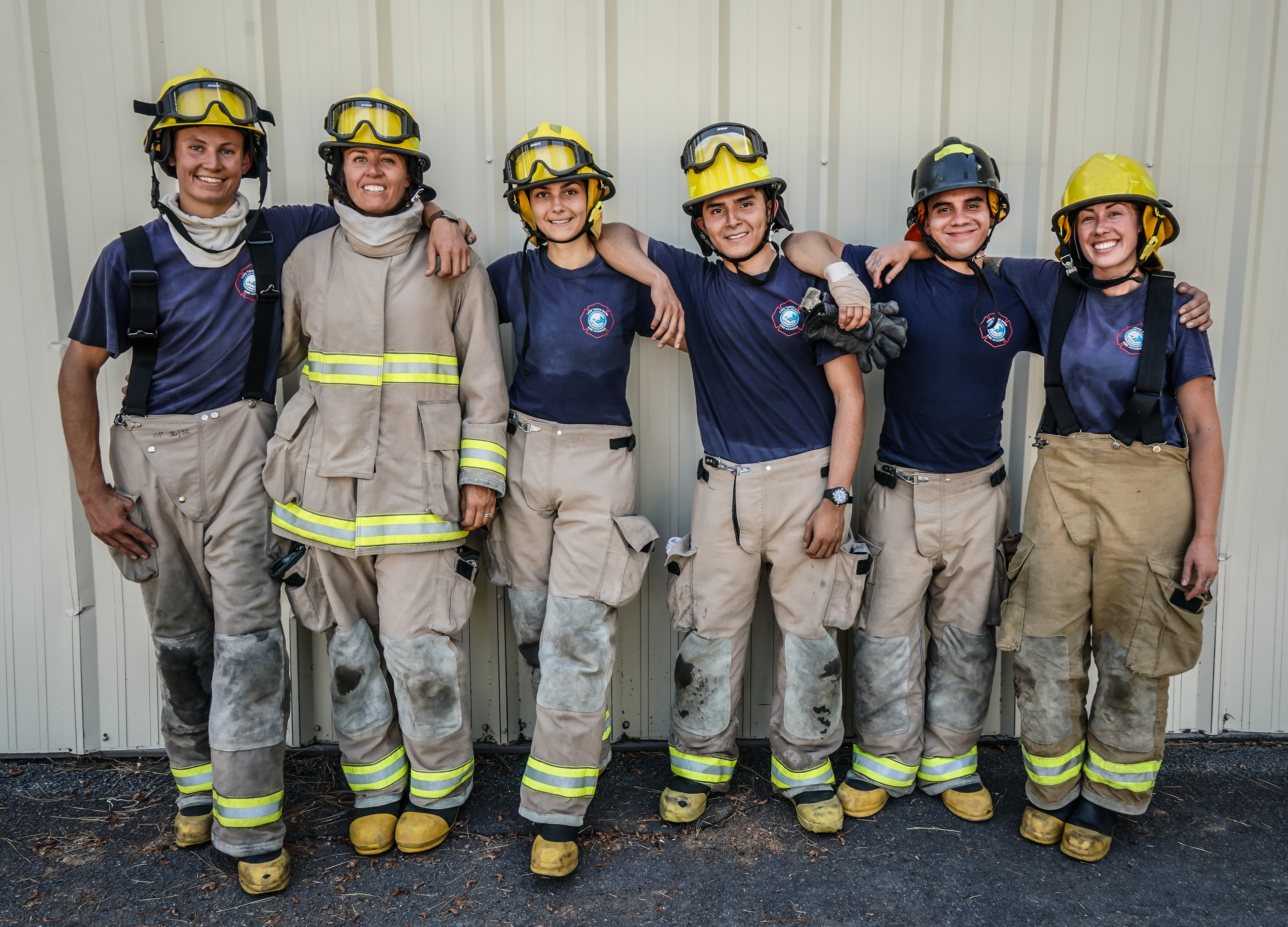 Lake Tahoe Basin Fire Academy cadets from 2019