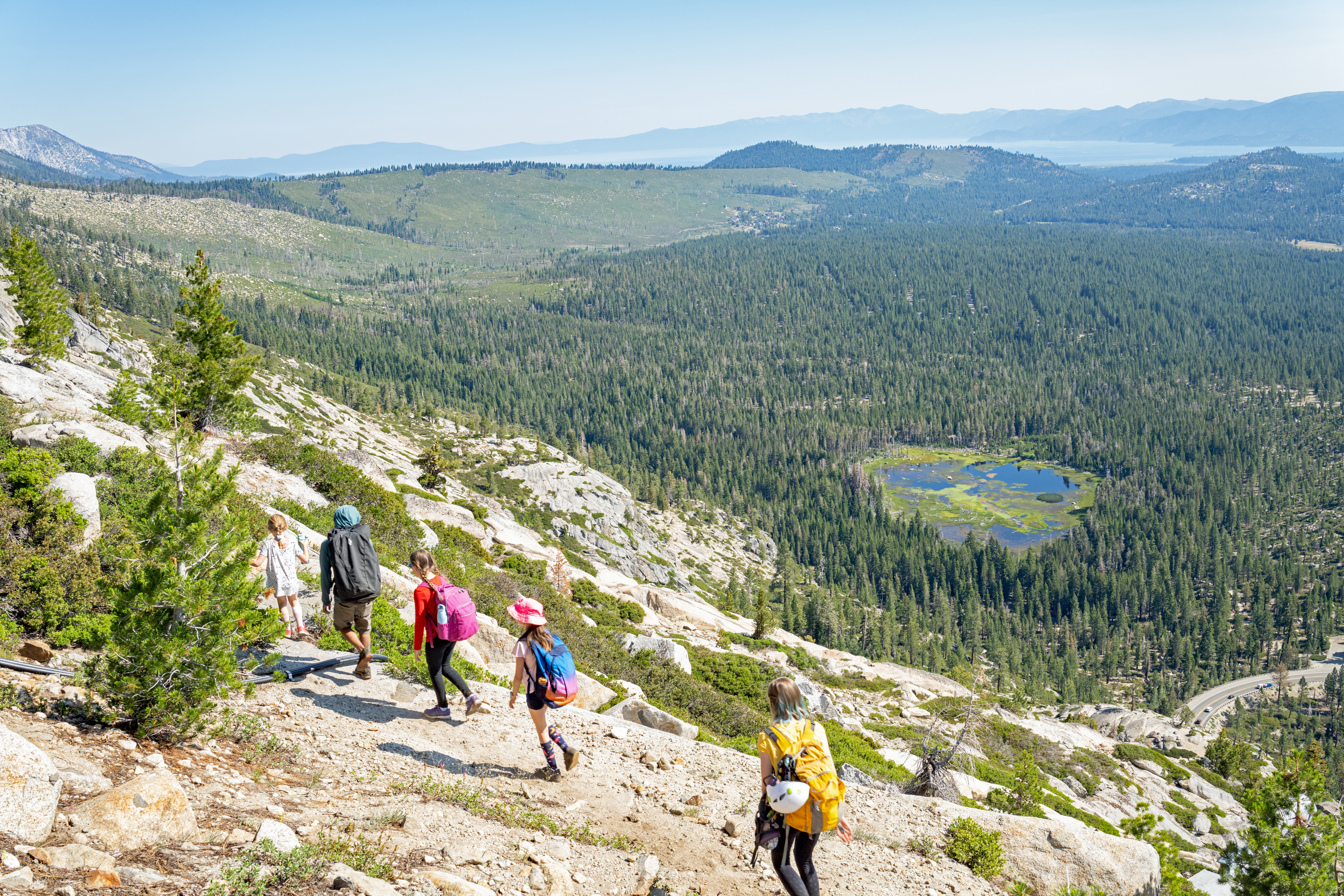 CONNECT Community Education CONNECT participants on a group hike