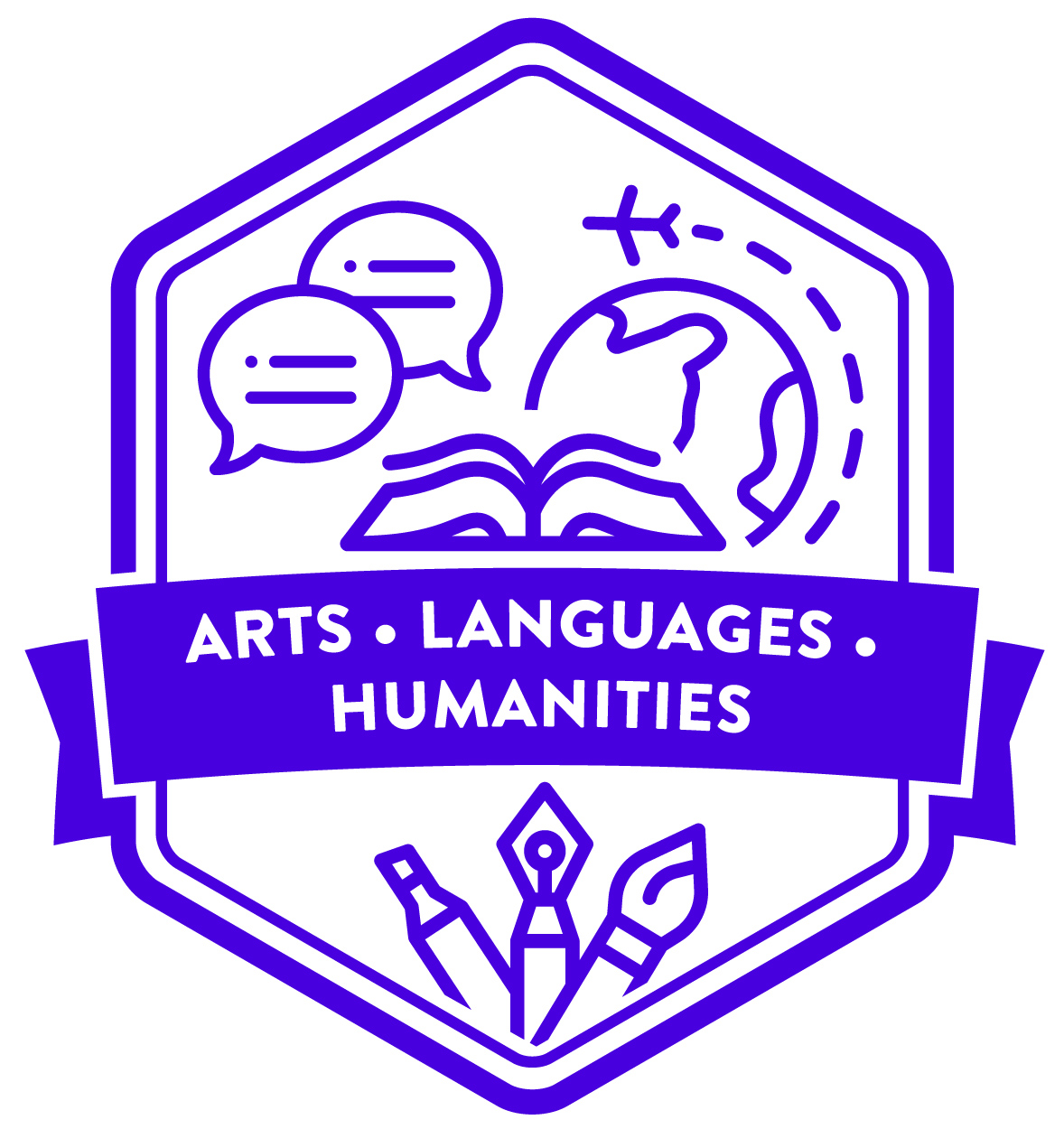 Arts, Language, Humanities Logo