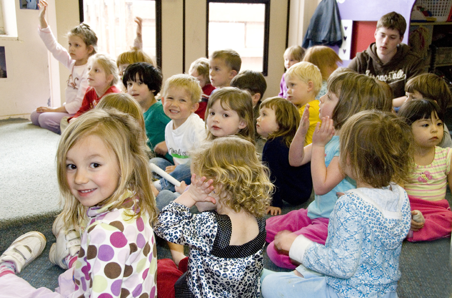 Kids in classroom