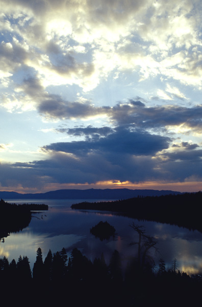 sunrise at Emerald Bay, Lake Tahoe