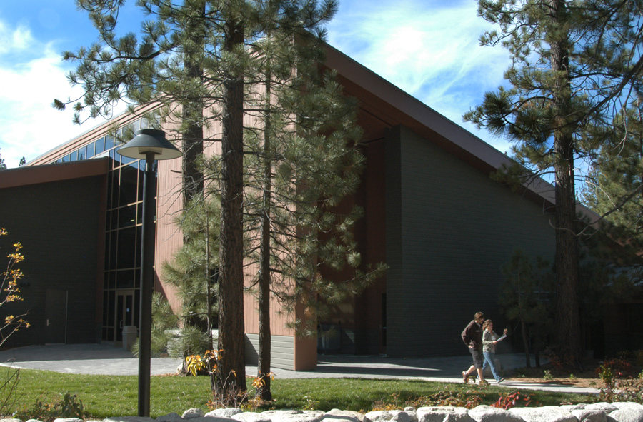 Exterior Front of Mason Library