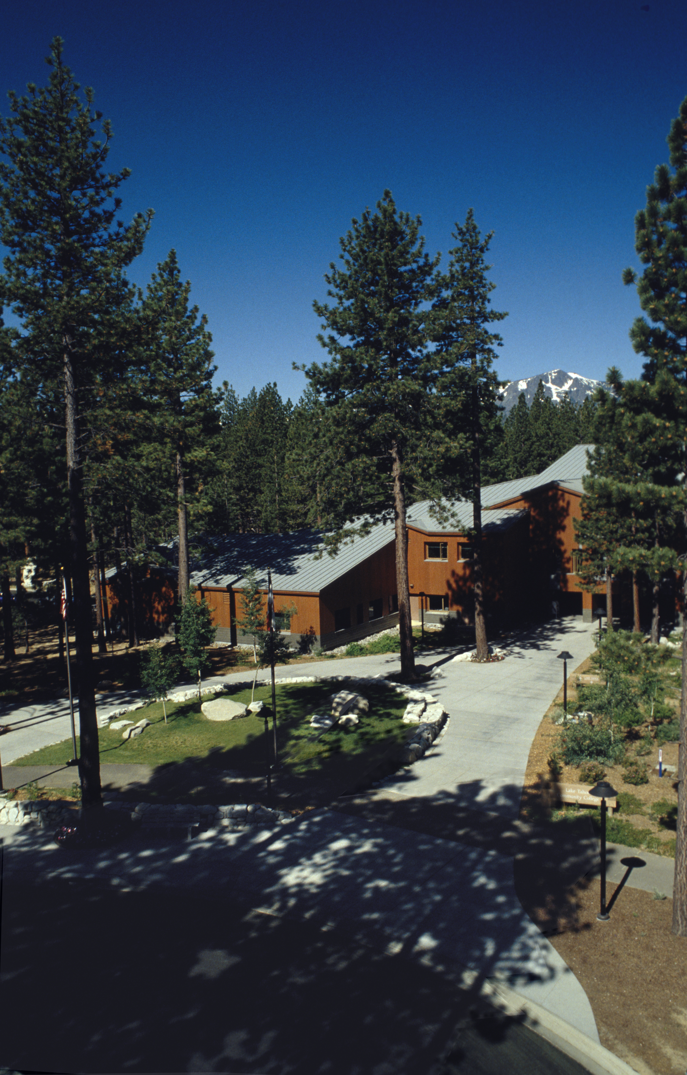 Aerial photo of LTCC's Main Building