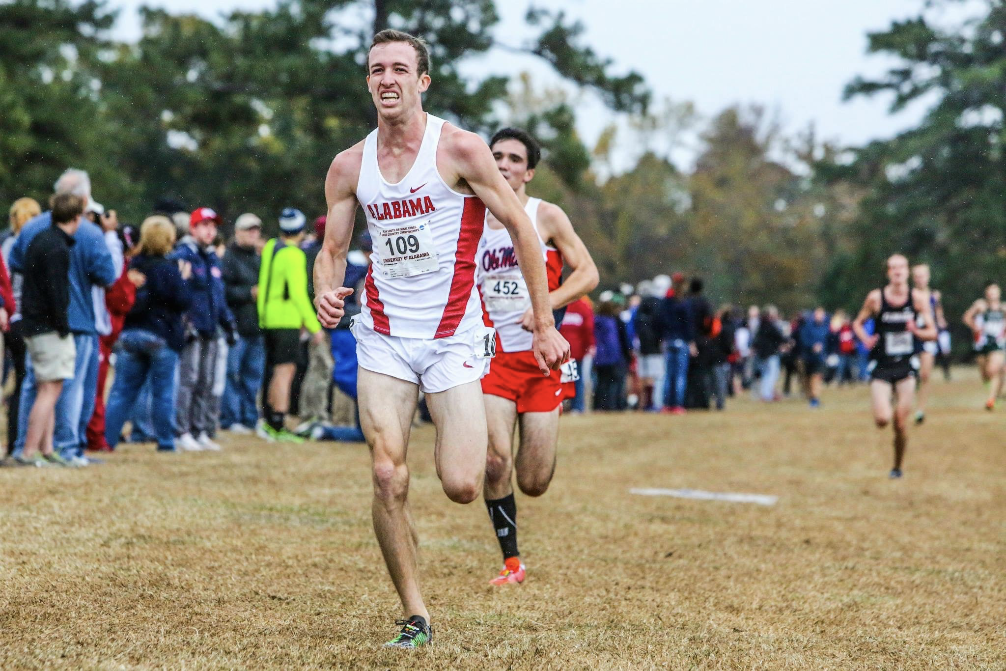 Matt Airola competing for the University of Alabama