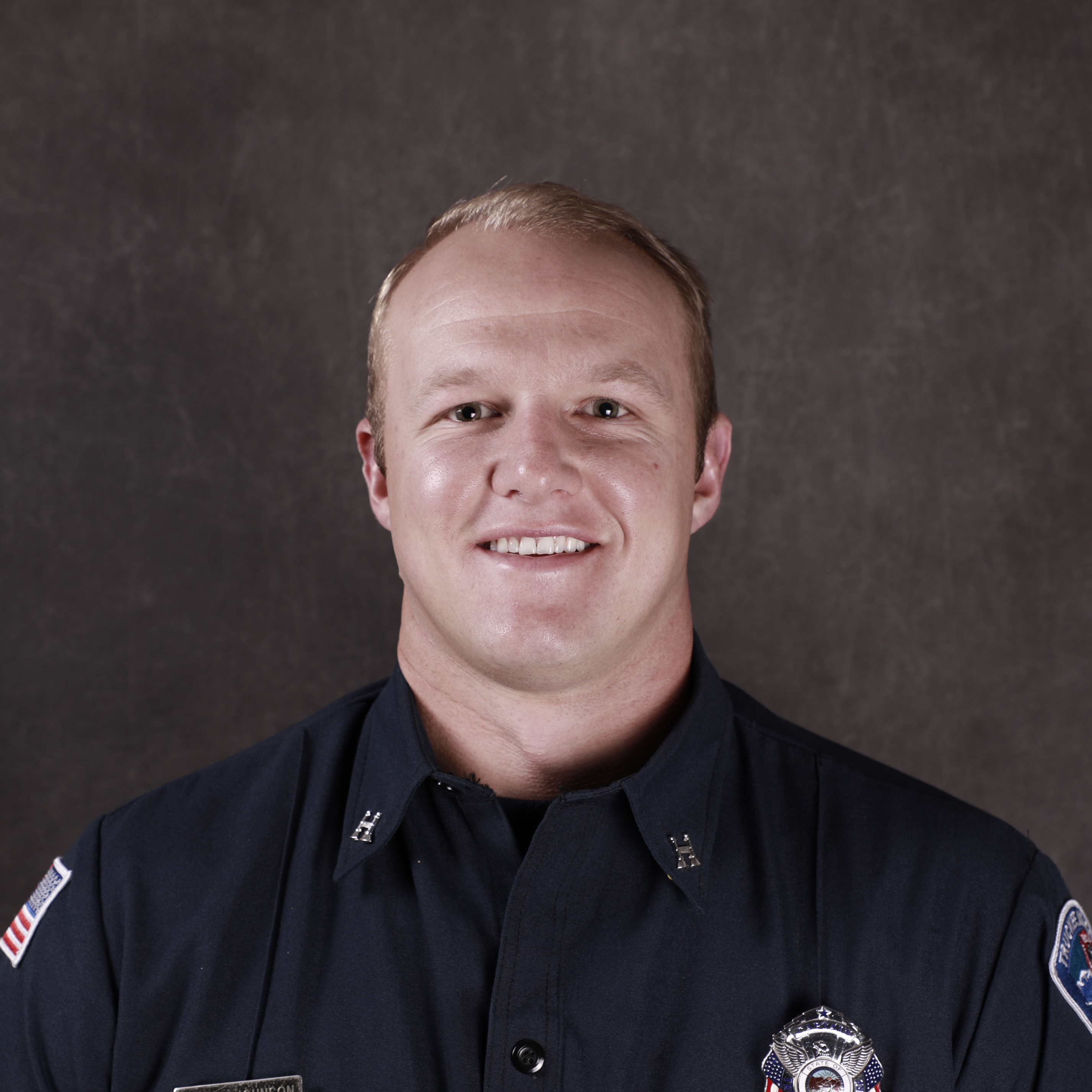 photo of Captain Pat Hughes, director of the Fire Academy