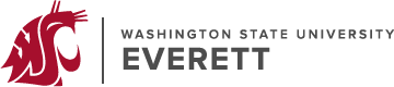 Washington State University Everett logo